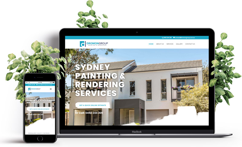 Dromon Group website presentation